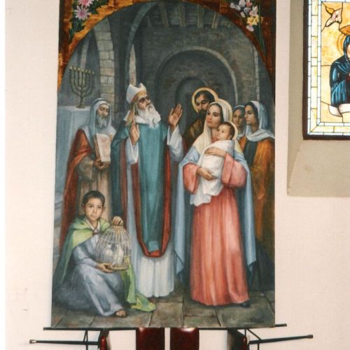Basílica de Nuestra Señora de la Asunción, retablo del altar mayor