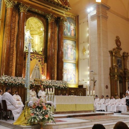 Basílica de Nuestra Señora de la Asunción, retablo del altar mayor