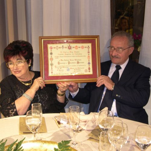 Diploma homenaje a Escultores Murcianos